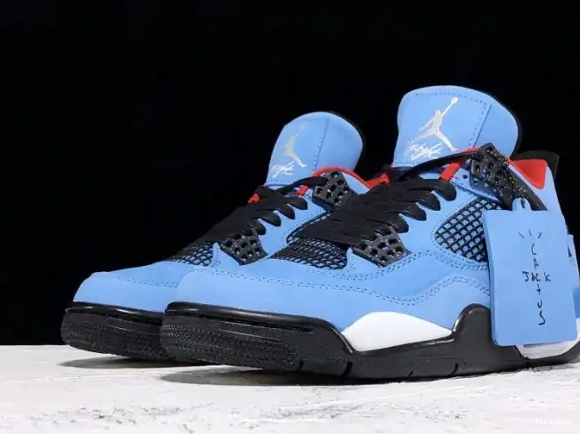 Rep TBkick Air 4 Travis Cactus x Jack Jordan Scott 308497-406 0522